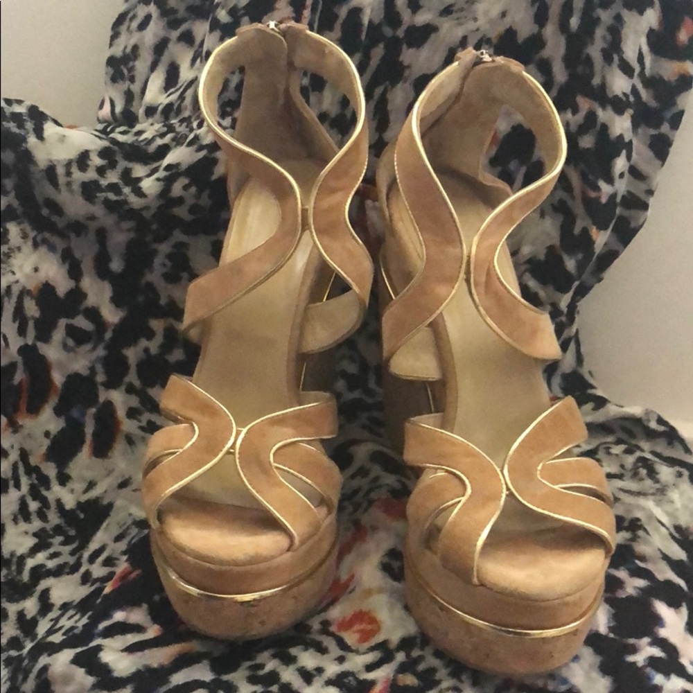 Jimmy Choo wedge sandals